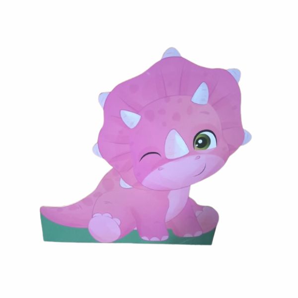 Dino Baby Rosa - Totem de Chão 